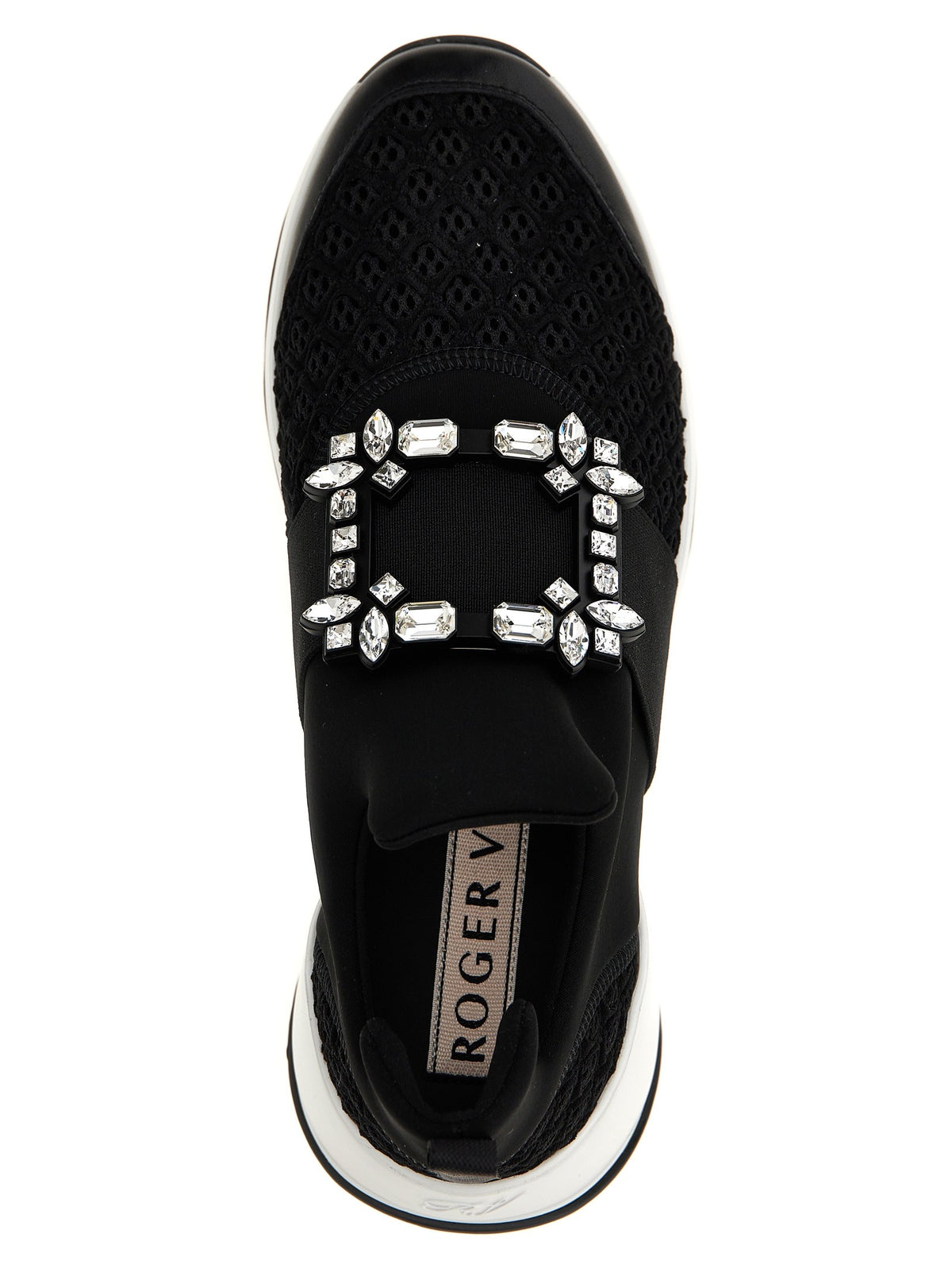 Roger Vivier Viv Run Sneakers Black