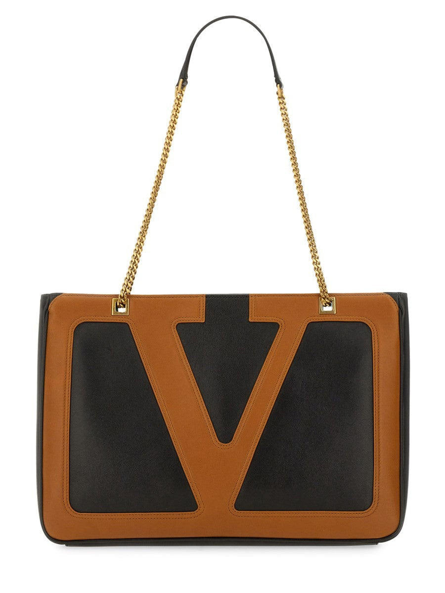 Valentino Women's Viva Superstar Medium Shopping Bag Black