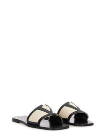 Valentino Women's Viva Superstar Slide Sandal in Nappa Leather White