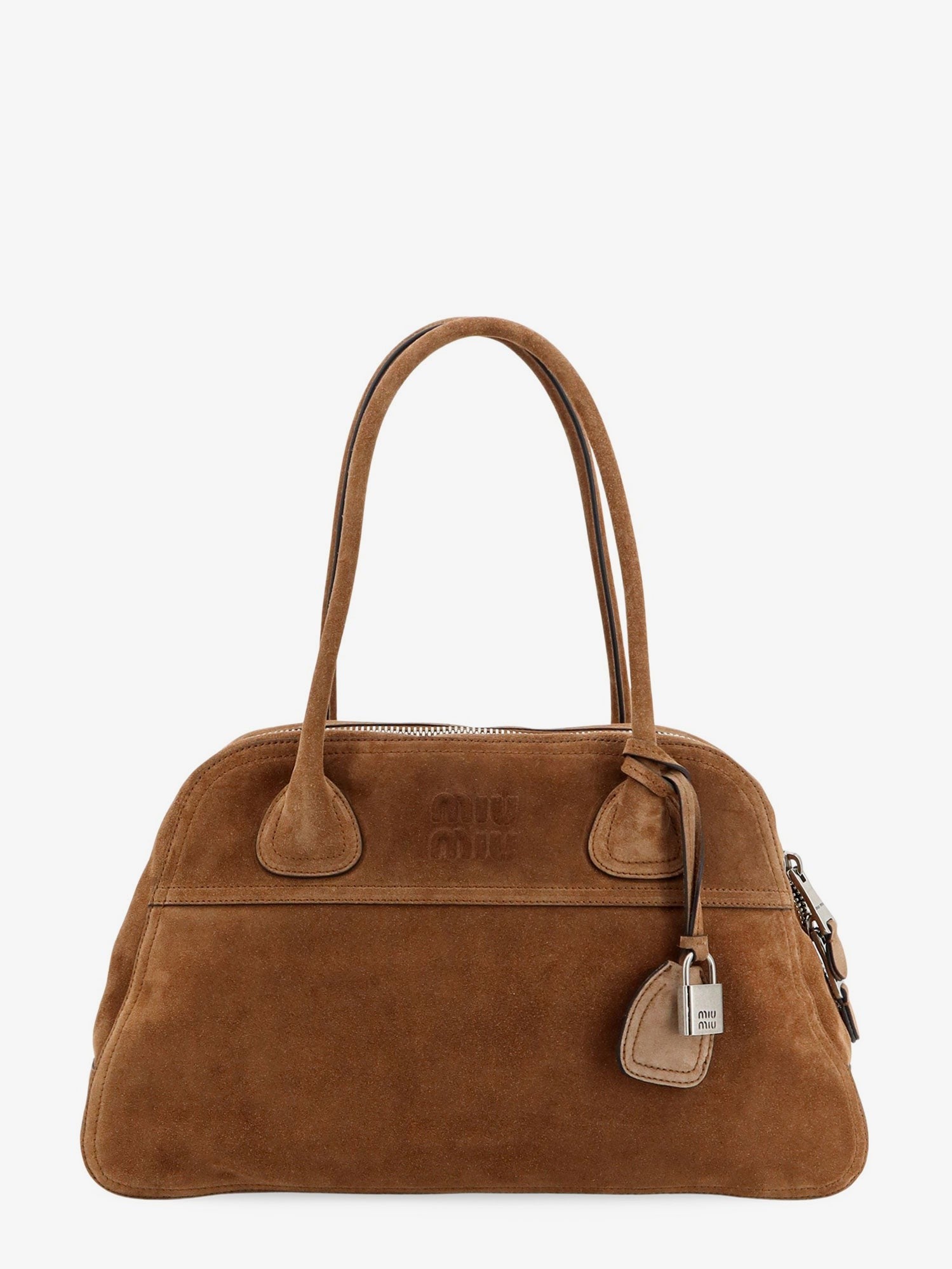 Miu Miu Women's Vivant Suede Shoulder Bag Brown