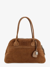 Miu Miu Women's Vivant Suede Shoulder Bag Brown
