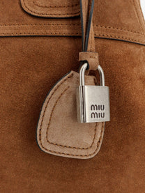 Miu Miu Women's Vivant Suede Shoulder Bag Brown