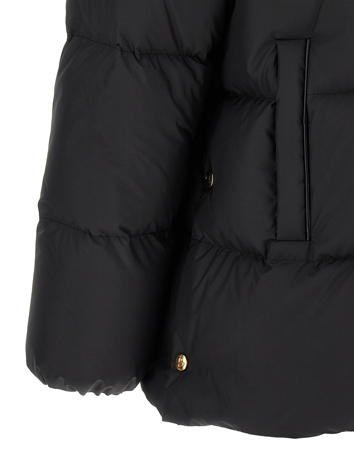 Moncler Vivantesse Down Jacket Black, view 5