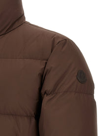 Moncler Vivantesse Down Jacket Brown, view 4