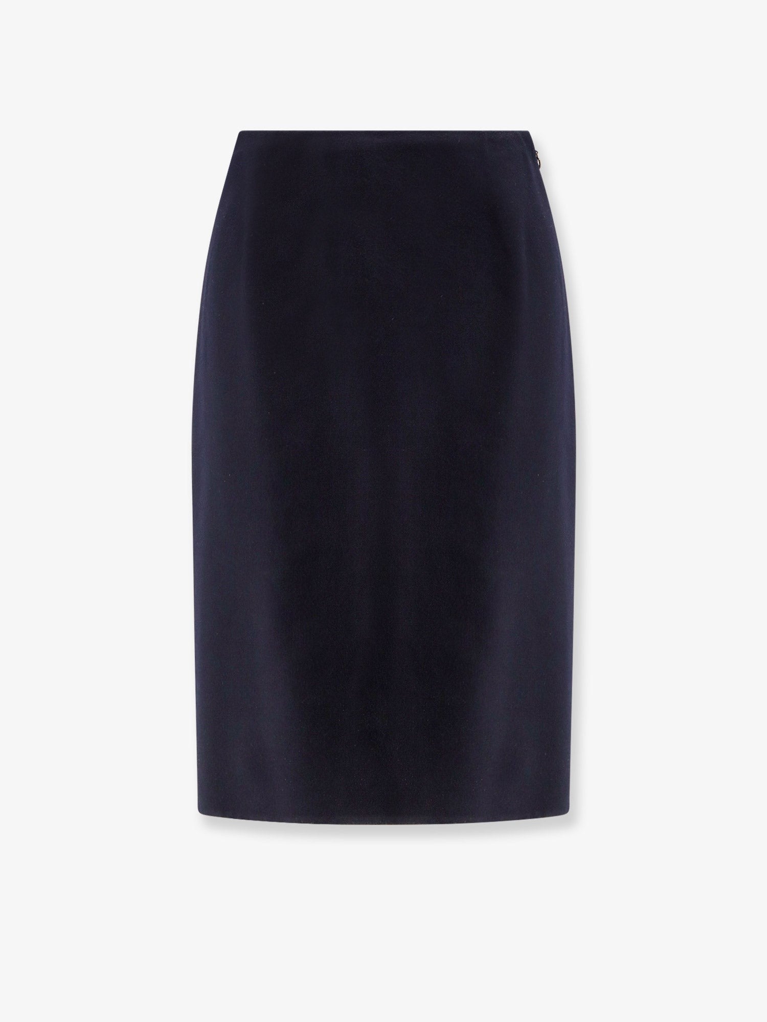 Loro Piana Women's Vivian Cashmere Skirt Blue Loro Piana