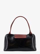 Versace Women's Vivian Leather Shoulder Bag Black, view 3
