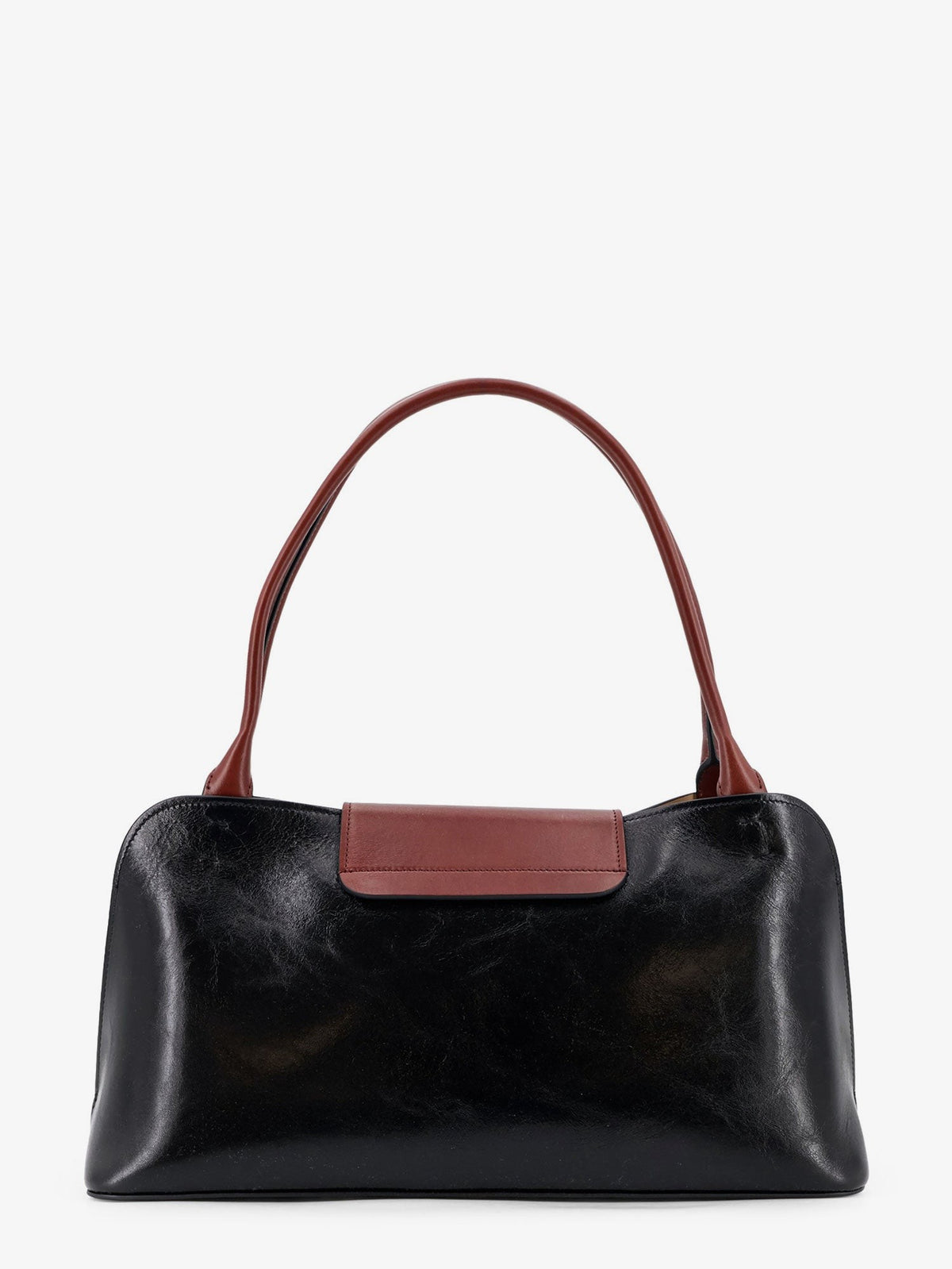 Versace Women's Vivian Leather Shoulder Bag Black, view 3