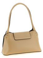 Versace Vivian Leather Shoulder Bag Beige, view 2