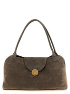 Versace Vivian Medium Shoulder Bag Brown