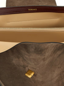 Versace Vivian Medium Shoulder Bag Brown, view 4