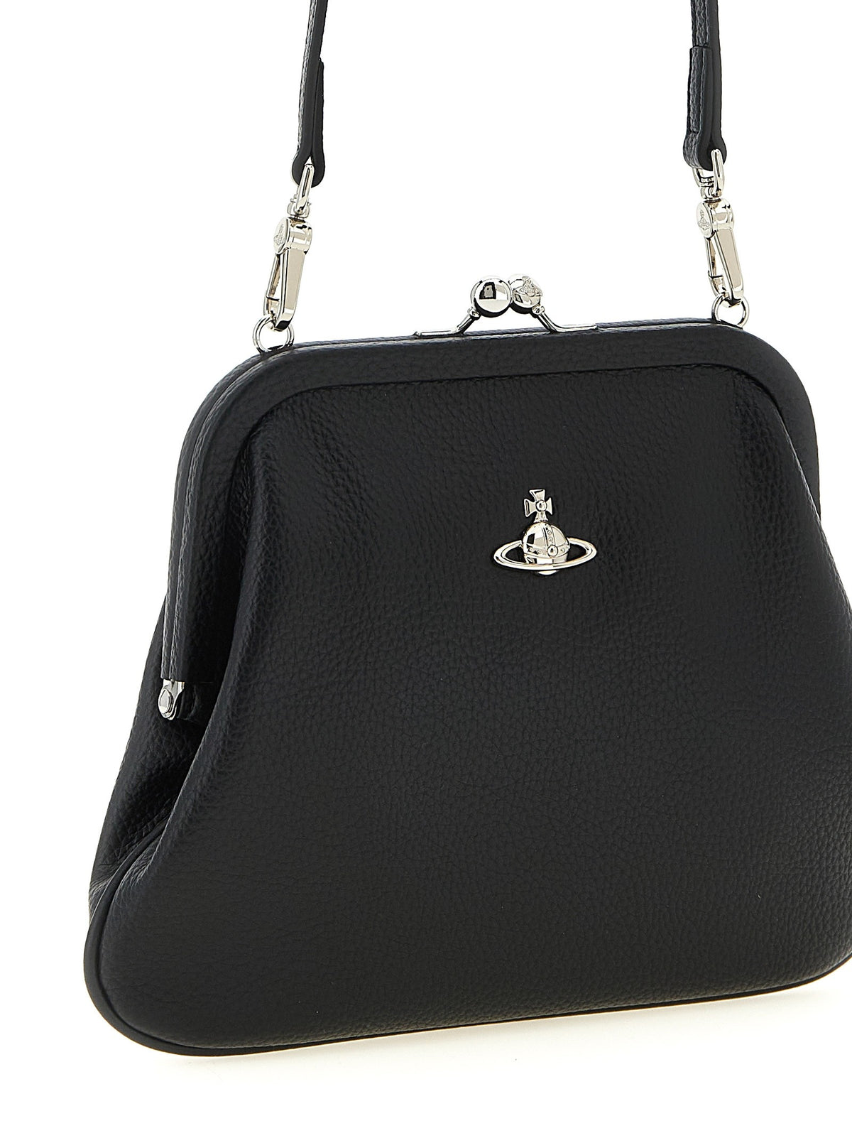 Vivienne Westwood Vivienne Clutch Black, view 3