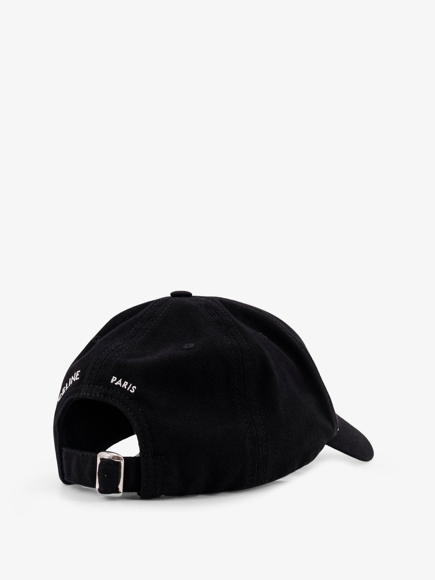 Celine Men's Vivienne Cotton Hat Black