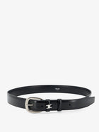 Celine Men's Vivienne Leather Belt Black