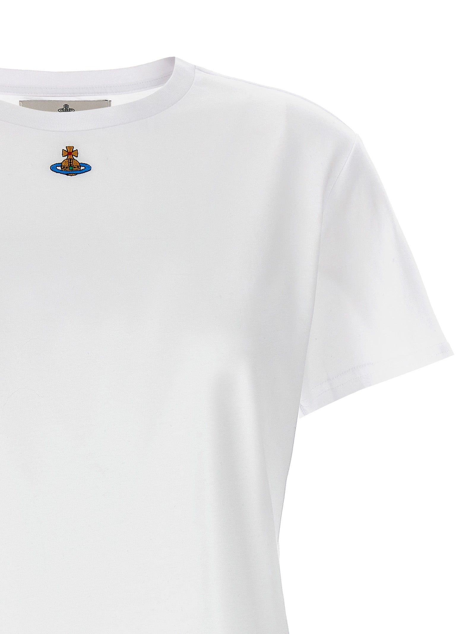 VIVIENNE WESTWOOD - VIVIENNE WESTWOOD - ’Orb Peru’ T-shirt - Women’s Tops