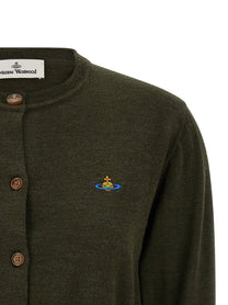 VIVIENNE WESTWOOD - VIVIENNE WESTWOOD - ’Bea cropped’ cardigan - Women’s Knitwear