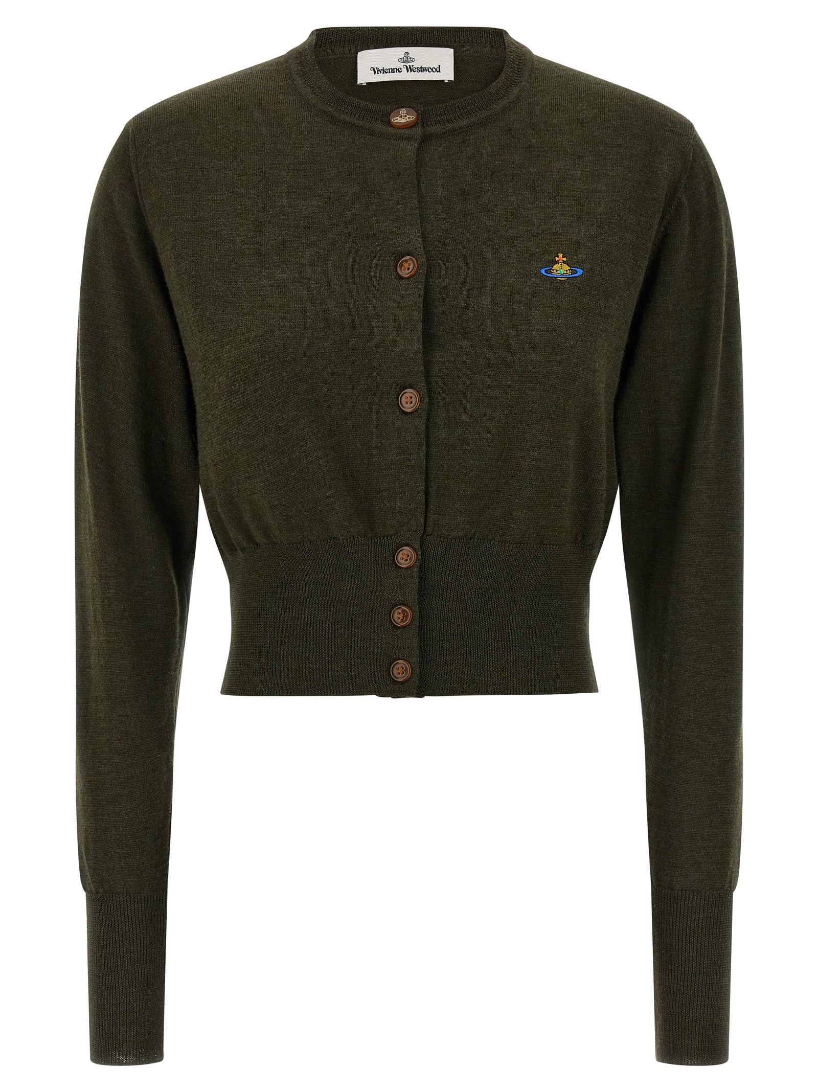 VIVIENNE WESTWOOD - VIVIENNE WESTWOOD - ’Bea cropped’ cardigan - Women’s Knitwear