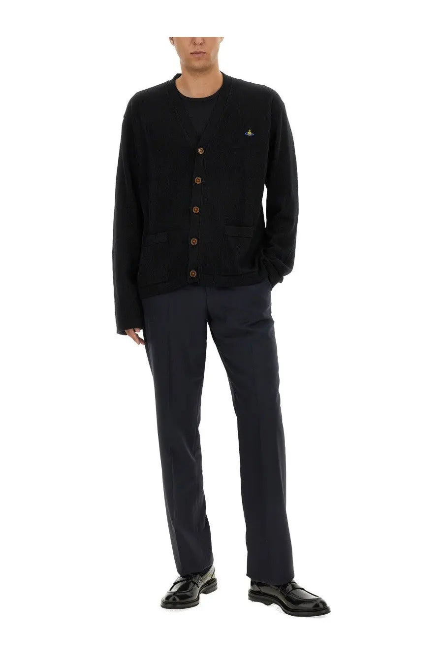Vivienne Westwood Men's Cardigan Alex Black, view 2