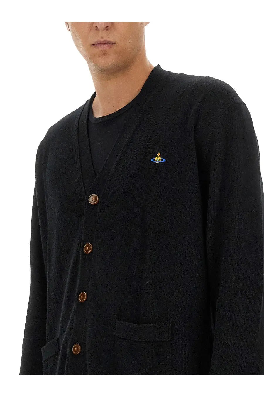 Vivienne Westwood Men's Cardigan Alex Black, view 3