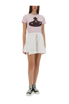 Vivienne Westwood Women's Cheerleader Skirt White, view 2