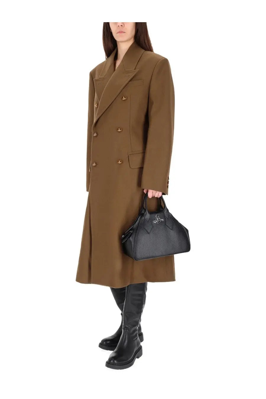 Vivienne Westwood Women's Coat Winston Beige, view 2