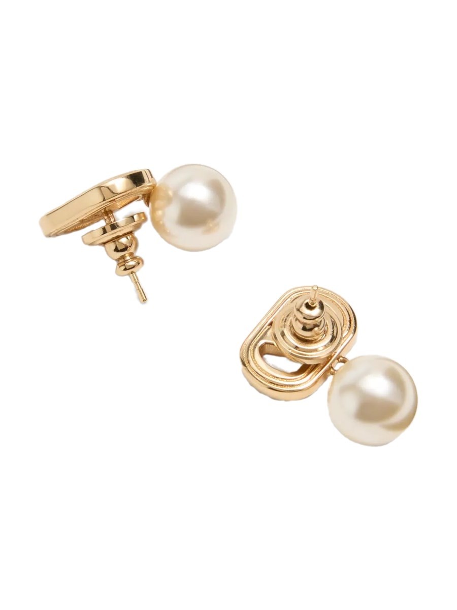 Valentino Women's Vlogo Earrings Multicolor, view 2