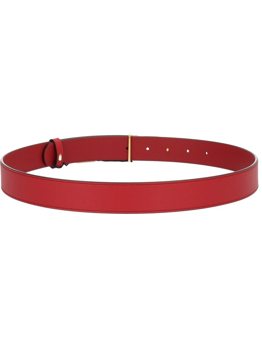 Valentino Women's Vlogo Signature Belt Red