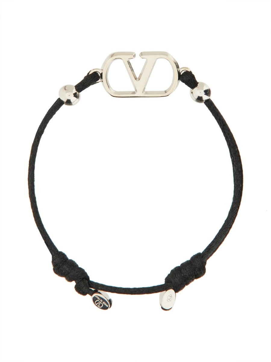 Valentino Women's Vlogo Signature Bracelet Black