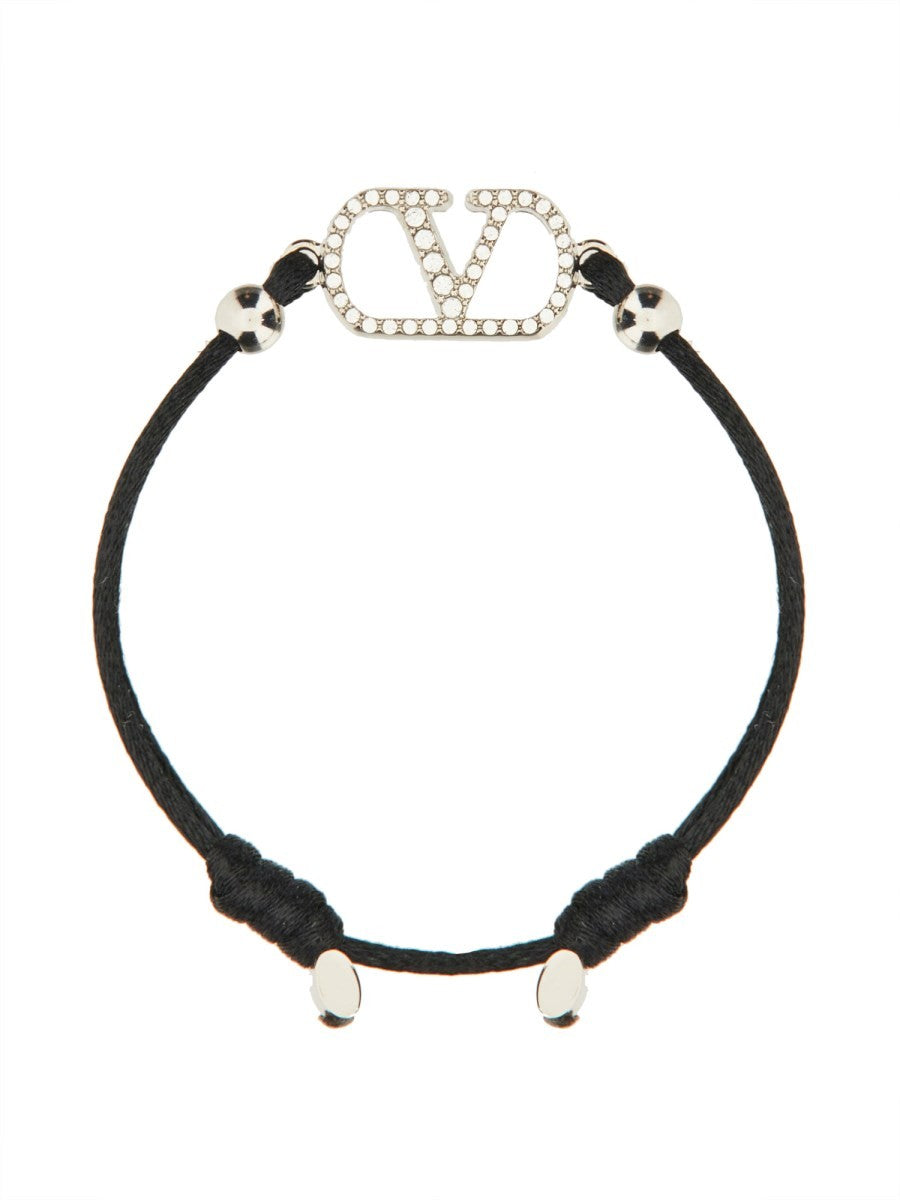 Valentino Women's Vlogo Signature Bracelet Black