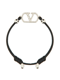 Valentino Women's Vlogo Signature Bracelet Black