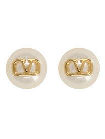 Valentino Women's Vlogo Signature Earrings Gold