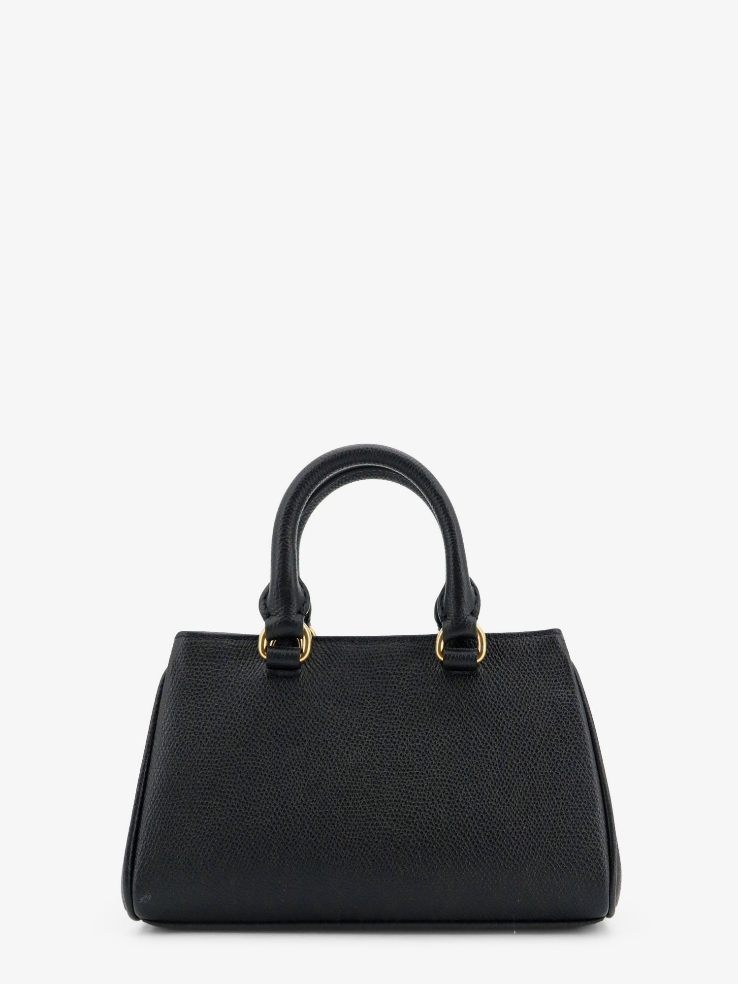 Valentino Women's Vlogo Signature Mini Leather Handbag Black