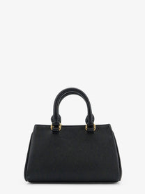 Valentino Women's Vlogo Signature Mini Leather Handbag Black
