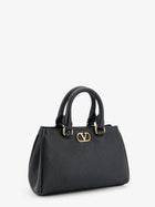 Valentino Women's Vlogo Signature Mini Leather Handbag Black, view 3