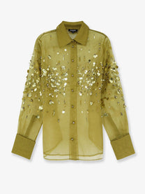 Retrofete Women's Voile Shirt Basil