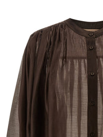 TWINSET Voile Shirt Brown