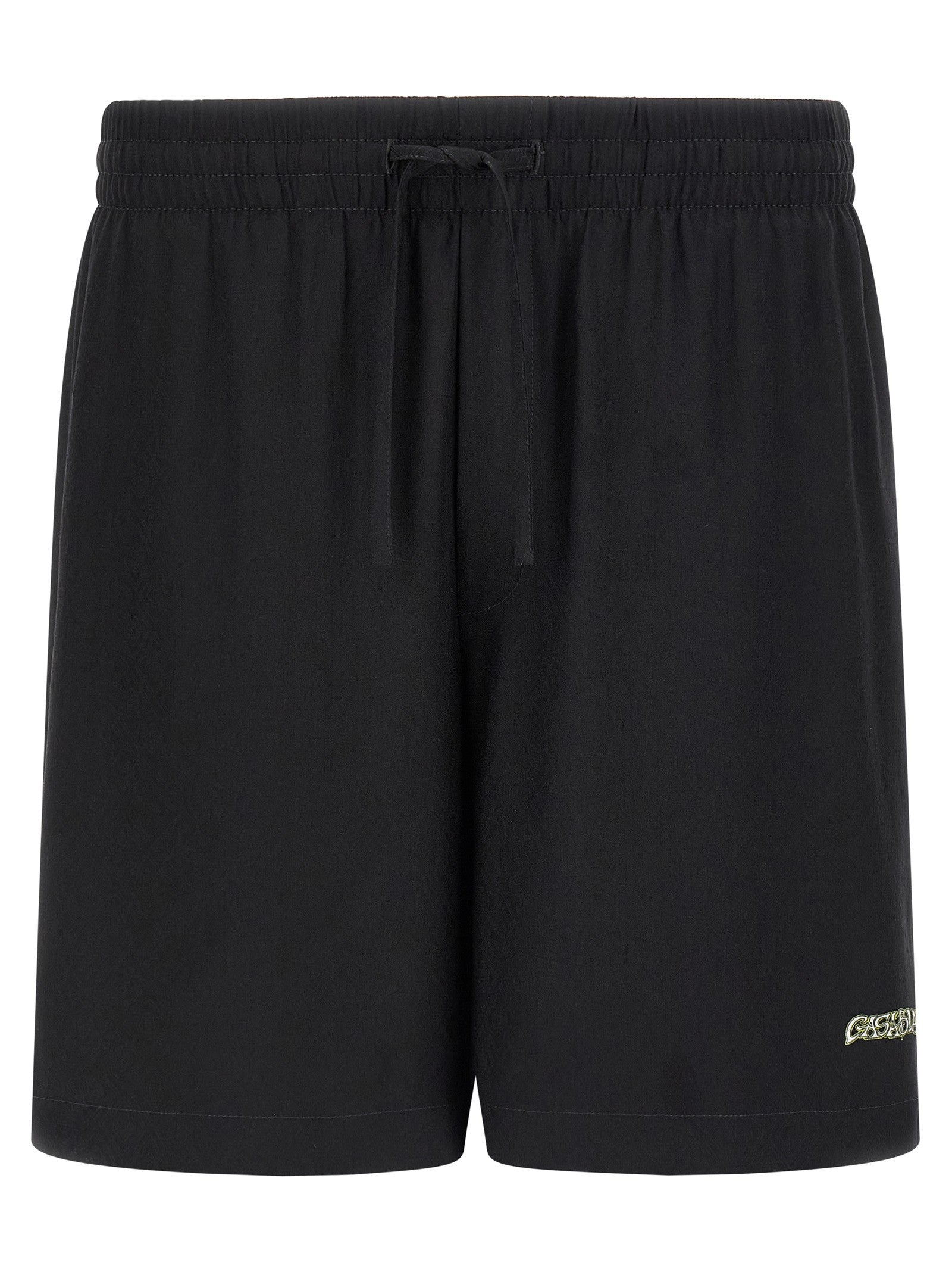 Casablanca Volcano Bermuda Shorts Black