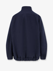 Dries Van Noten Women's Voles Wool Blend Jacket Blue