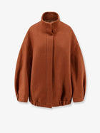 Dries Van Noten Women's Voles Wool Blend Jacket Brown