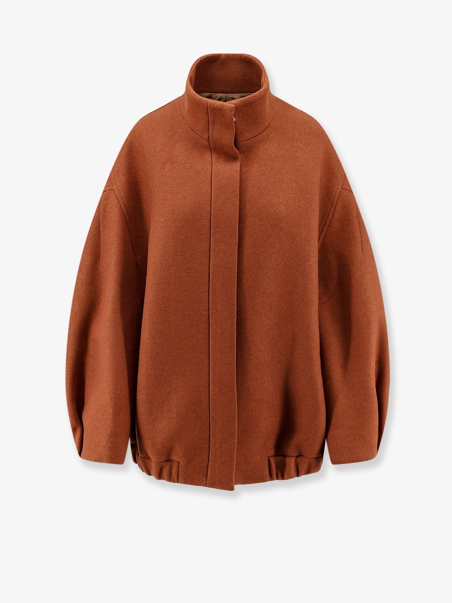 Dries Van Noten Women's Voles Wool Blend Jacket Brown
