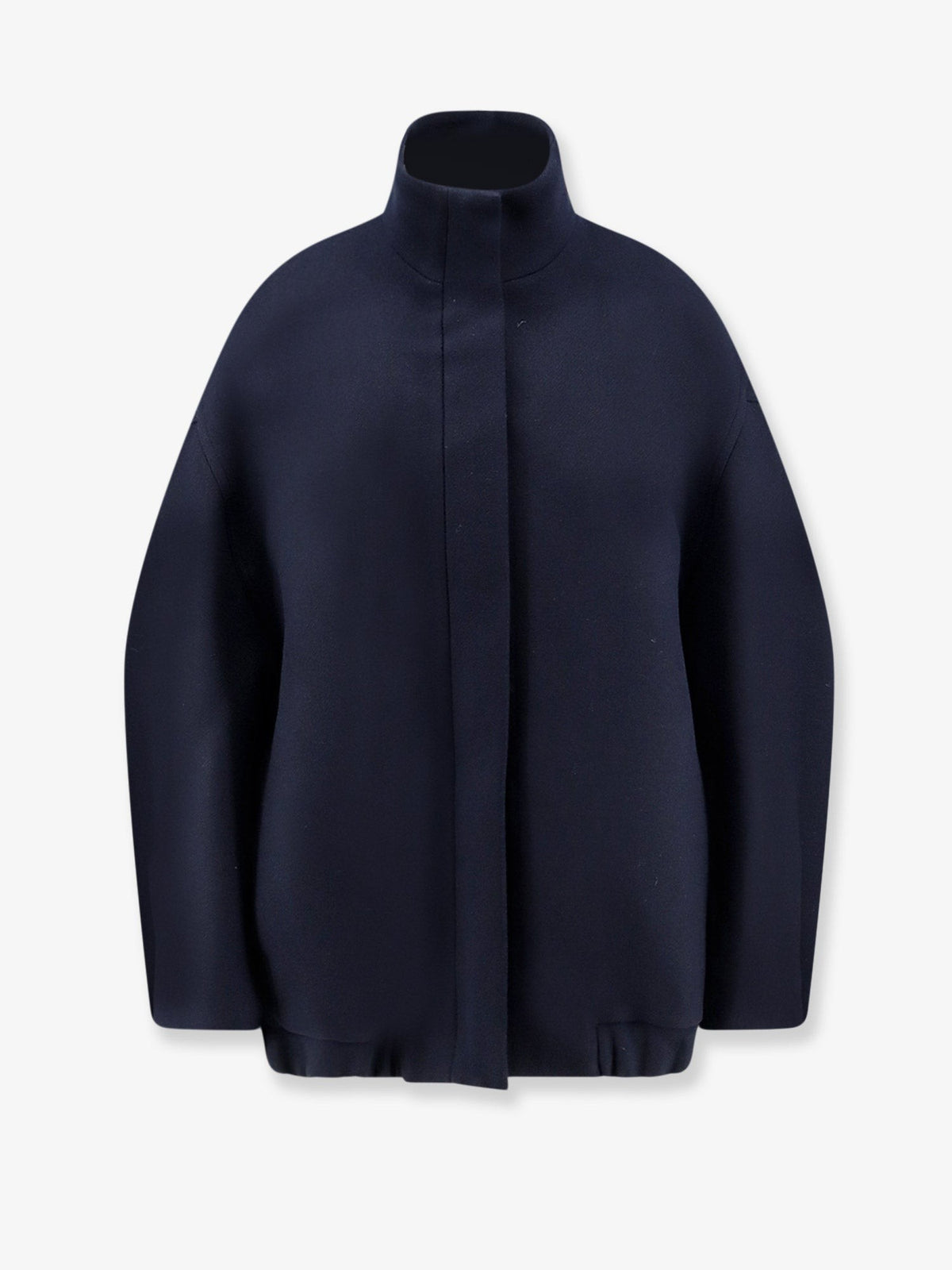 Dries Van Noten Women's Voles Wool Blend Jacket Blue