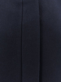 Dries Van Noten Women's Voles Wool Blend Jacket Blue