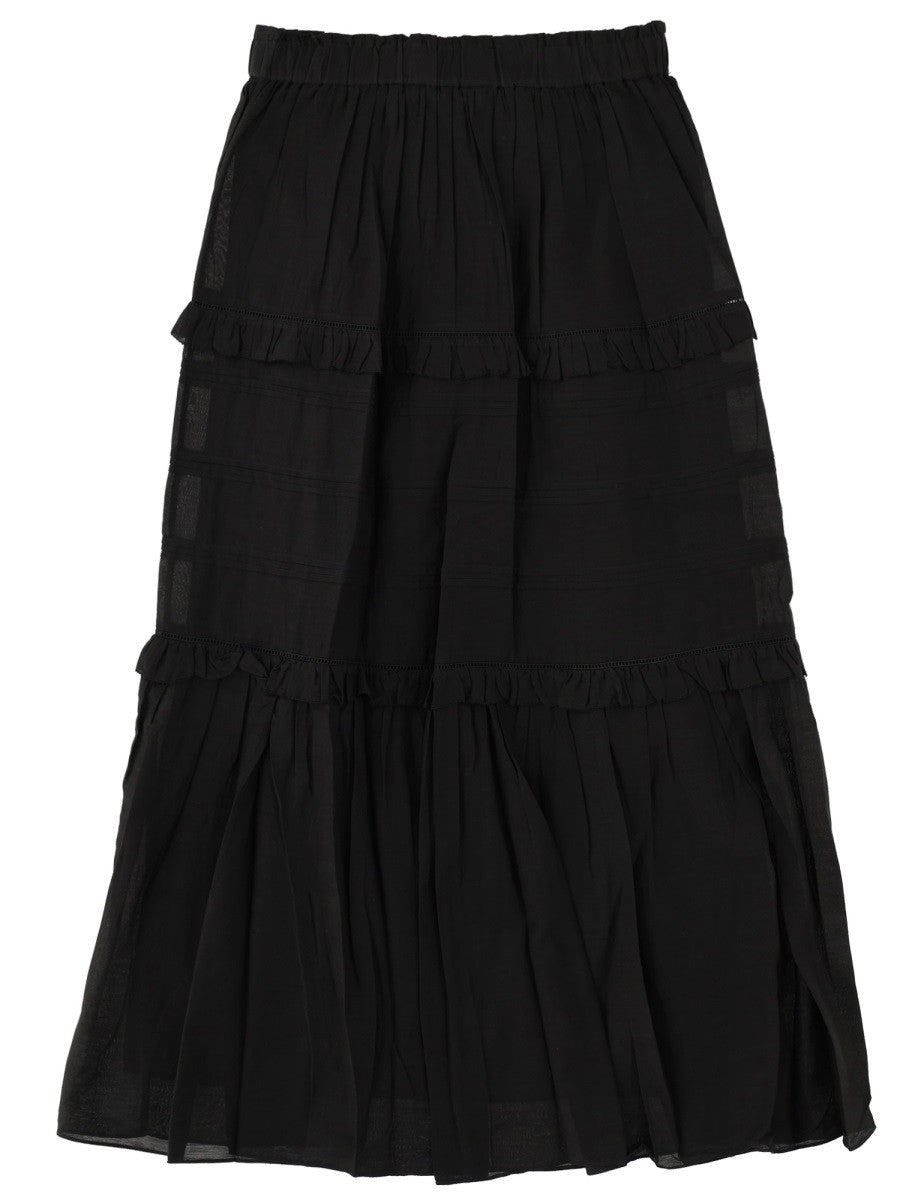 Isabel Marant Étoile Women's Volody Skirt Black