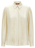 Max Mara Studio Vongola Shirt White