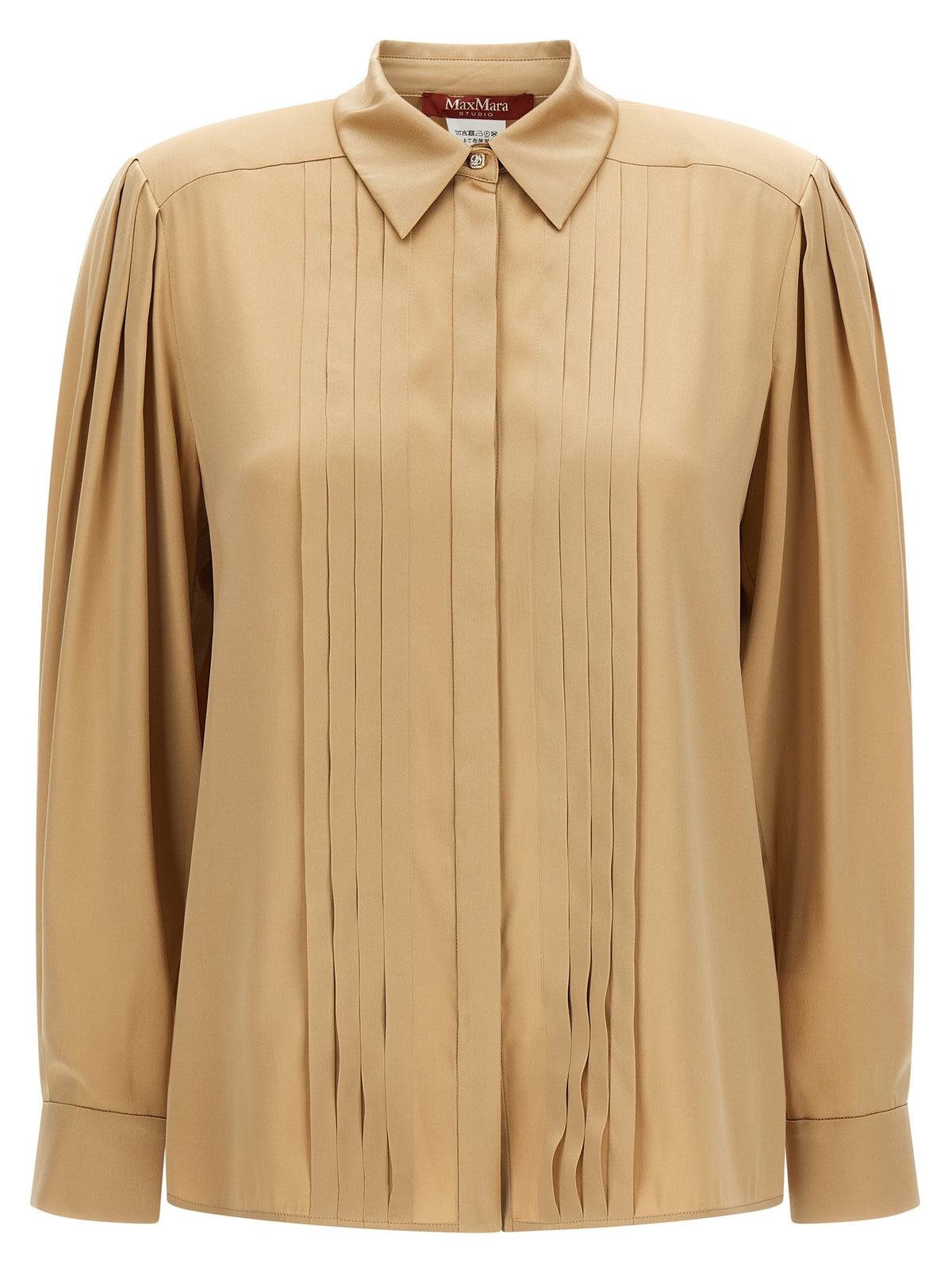 Max Mara Studio Vongola Shirt Beige