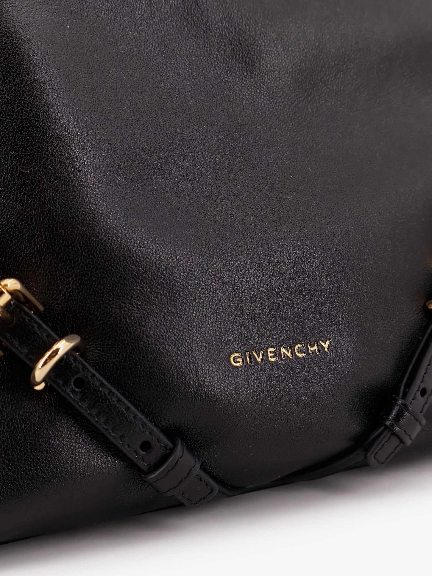 Givenchy Women's Voyou Medium Leather Shoulder Bag Black