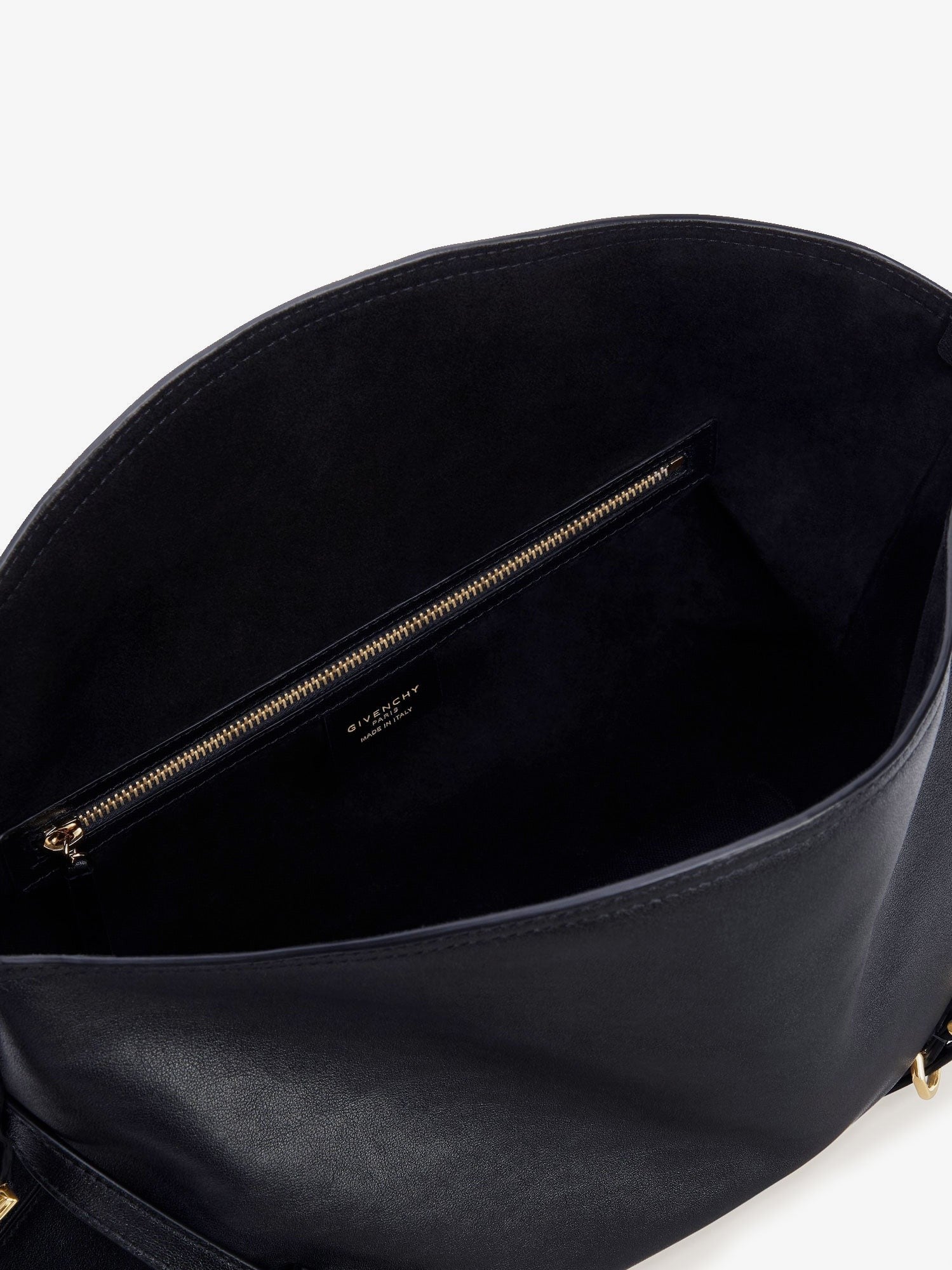 Givenchy Women's Voyou Medium Leather Shoulder Bag Black