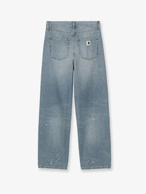 Carhartt Wip Women's Arin Pant Blue Denim Jeans Blue