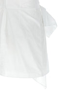 ROTATE Birger Christensen Bow Dress White, view 4