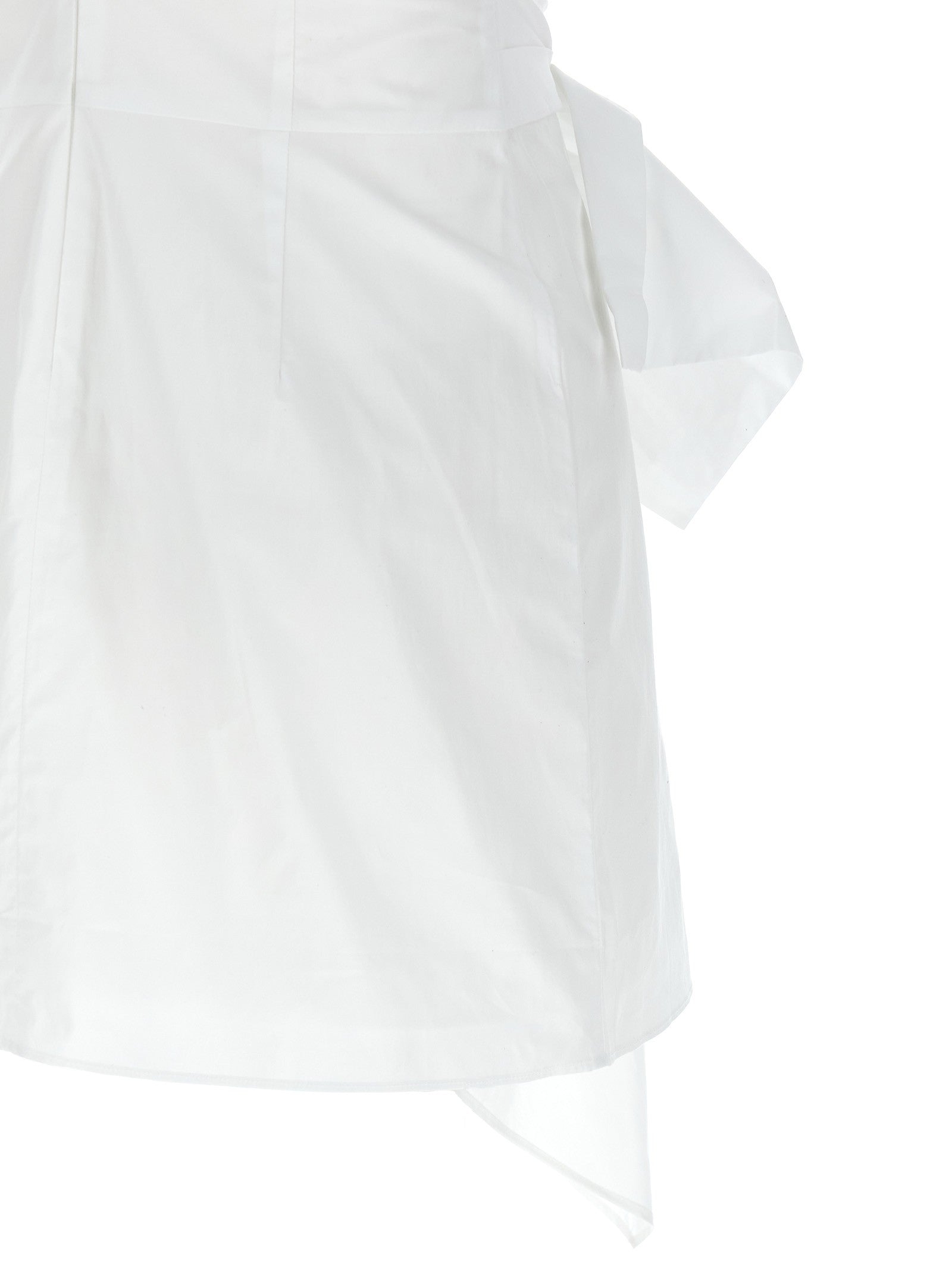 ROTATE Birger Christensen Bow Dress White
