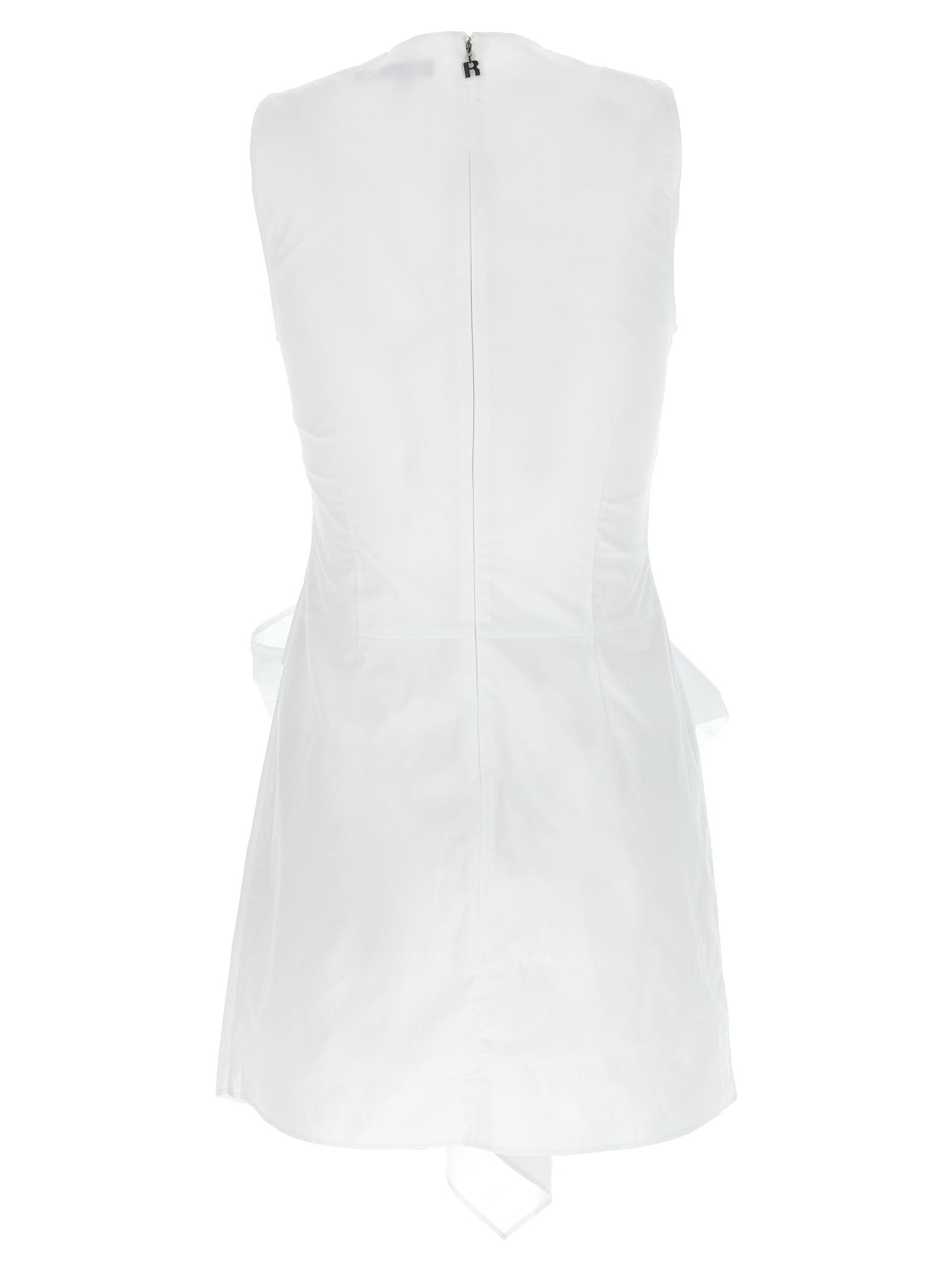 ROTATE Birger Christensen Bow Dress White